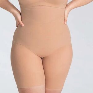 Honeylove Shapewear Superpower Short Compression Sand Plus Size 3X